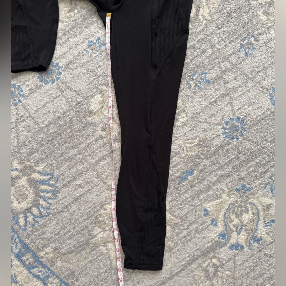 Lululemon Align Ribbed Panel High-Rise Tight 25" Black - Picture 7 of 12